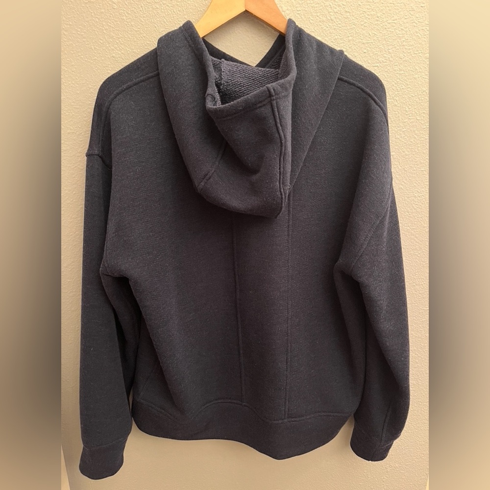 Recycled Terry Hoodie Sweatshirt - Picture 3 of 4